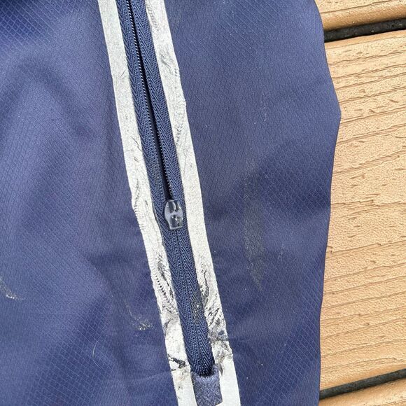 Under Armour Navy Midshipmen Jacket Men’s Large Full Zip Spell Out Flaws Read - Picture 2 of 10